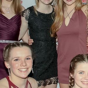 Black lace semi formal dress